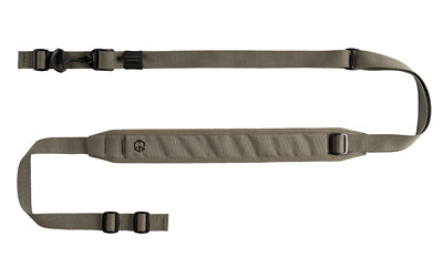 Edgar Sherman Design ESD Sling, Padded, 2-Point Combat Sling, 1", Matte, Ranger Green and Black, 20+ Inches of Adjustment, Mounting Hardware not Included ESD-PAD-SL-RGB