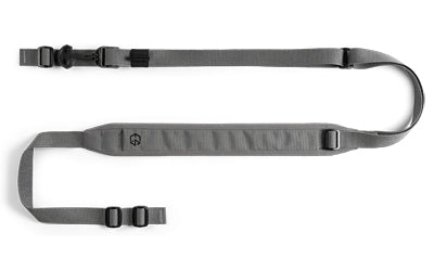 Edgar Sherman Design ESD Sling, Padded, 2-Point Combat Sling, 1", Matte Finish, Wolf Gray, 20+ Inches of Adjustment, Mounting Hardware not Included ESD-PAD-SL-WG