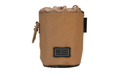 Evolution Outdoor Tactical Brass Bag, Polyester, Rubber Mesh Bottom, Cinch Top, Roll-Up Storage, Coyote 51323-EV
