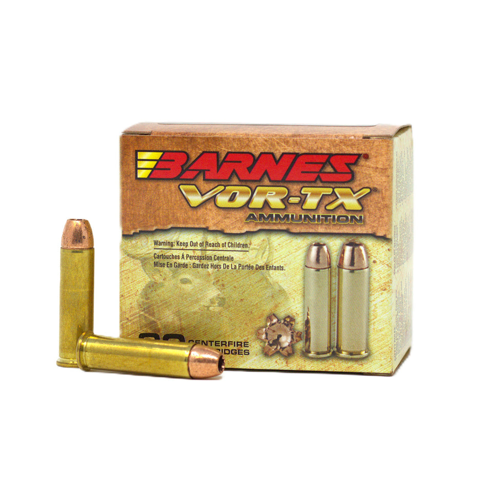 Barnes .357 Magnum VOR-TX 140gr XPB Ammo 1265 FPS