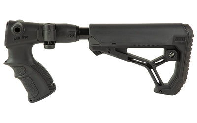 F.A.B. Defense M4, Folding Buttstock, Shock Absorber, Fits Remington 870, Black FX-AGRF870FKSB