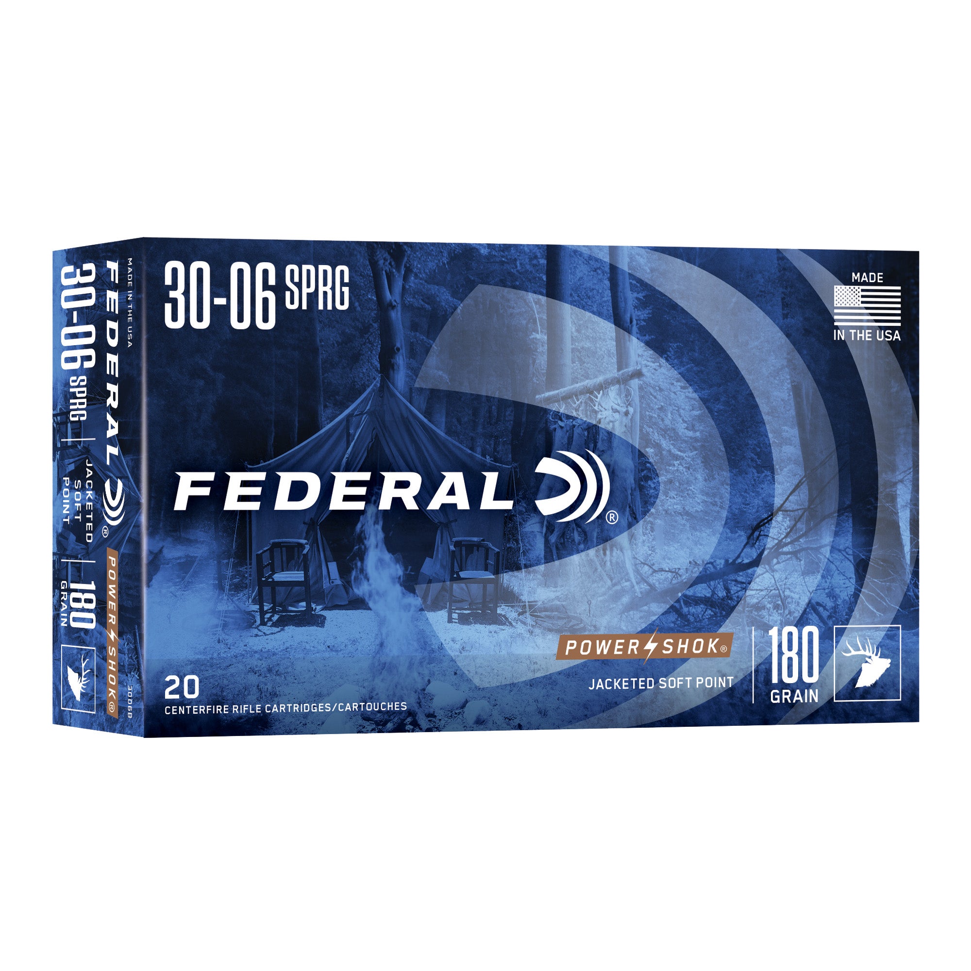 Fiocchi .30-06 Springfield Field Dynamics 150gr PSP Ammo