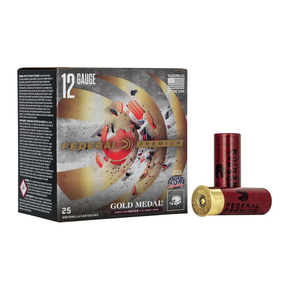 Federal Premium Gold Medal Paper #7.5 12 Gauge 1 oz 2.75 in 2