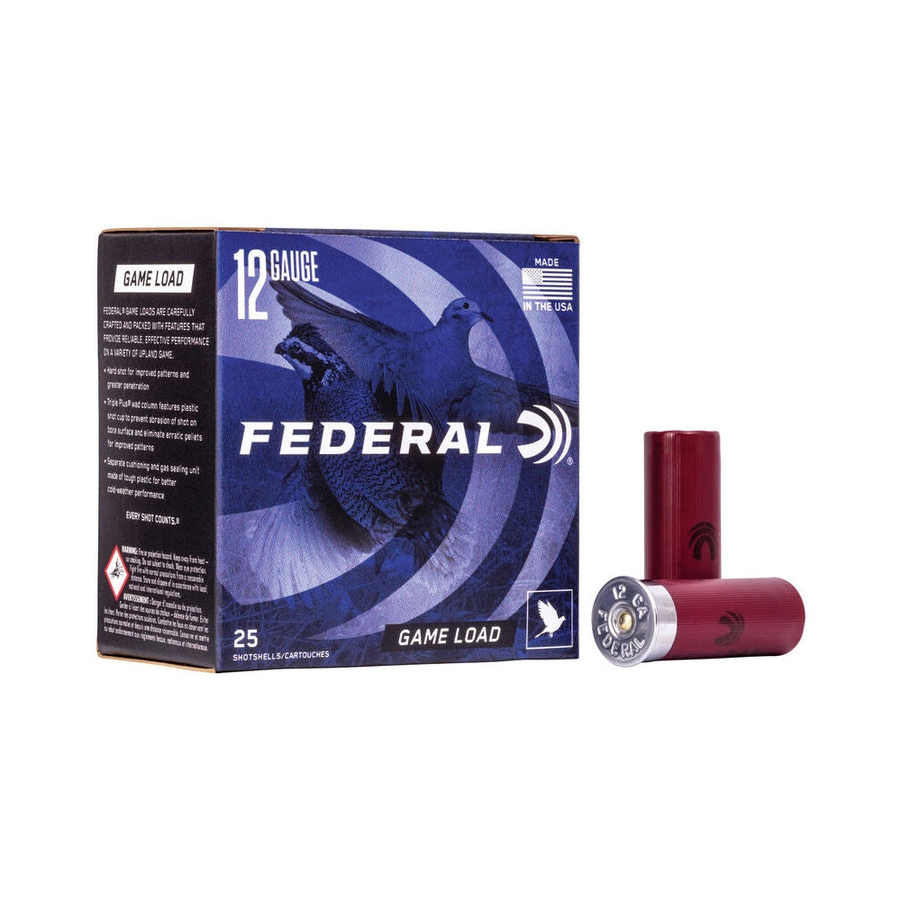 Federal Game-Shok Upland Load 12 Gauge 2.75'' 1 oz #7.5 Shot
