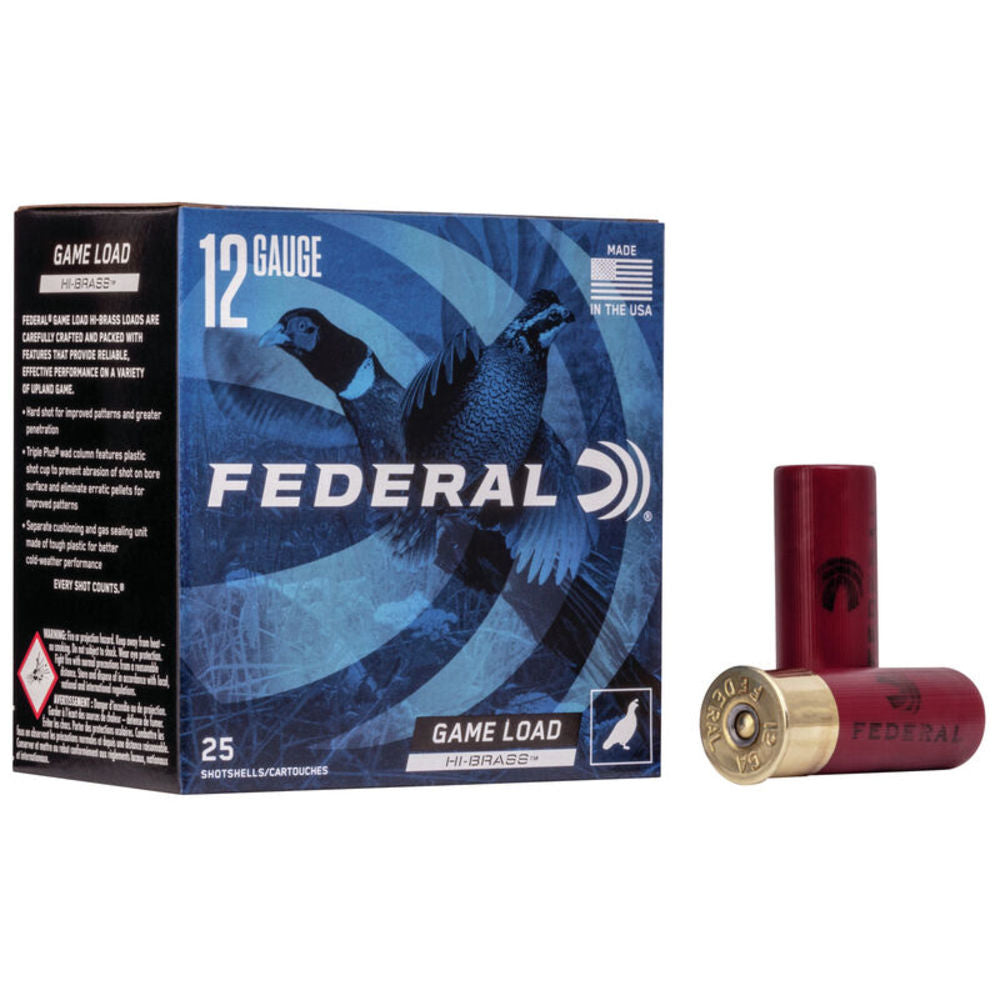 Federal Game Load Upland 12 Gauge 2 3/4" 1 1/4 oz #7.5 Shot