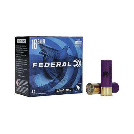 Federal Game-Shok Upland 16 Gauge 2 3/4" 1 oz #7.5 Shot