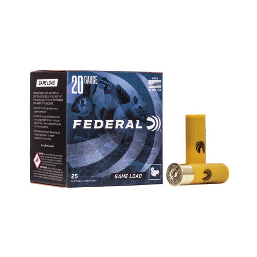 Federal Game-Shok Upland Load 20 Gauge 2.75" 7/8 oz #7.5 Shot