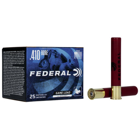 Federal Game-Shok Game Load Lead ShotUpland High Brass .410 Bore 3 in 11/16 oz #7.5