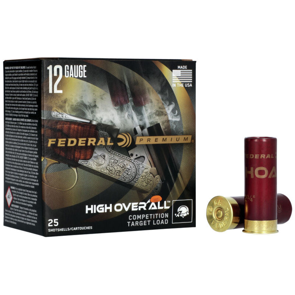 Federal HOA12L75 Premium High Over All 12 Gauge 2-3/4 1-1/8oz #7.5 1145 fps