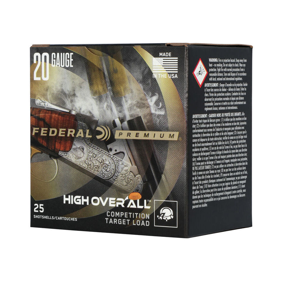Federal High Over All 20 Gauge 2 3/4" 7/8 oz #7.5 Shot
