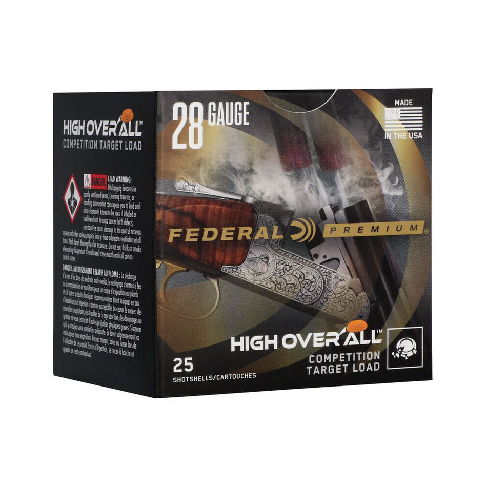 Federal Premium High Over All 1250 28 Gauge 2.75 in 3/4 oz #8.5