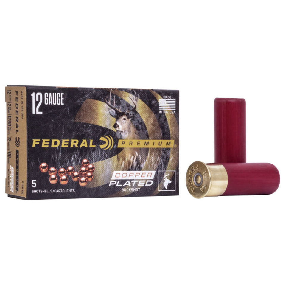 Federal Magnum 12 Gauge 2 3/4" 1 1/2 oz #00 Buckshot