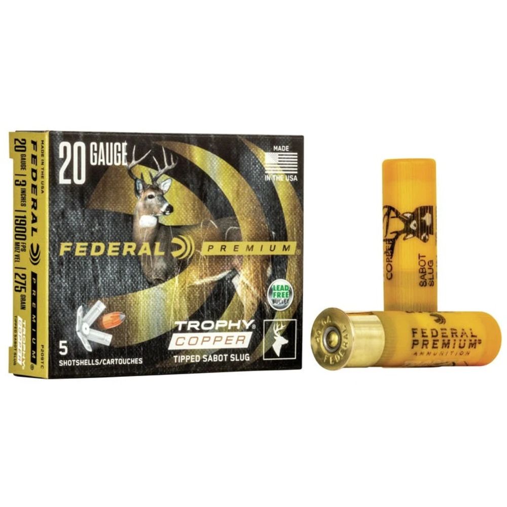 Federal Freight Train Sabot Slug 20 Gauge 3 in 5/8 oz Slug