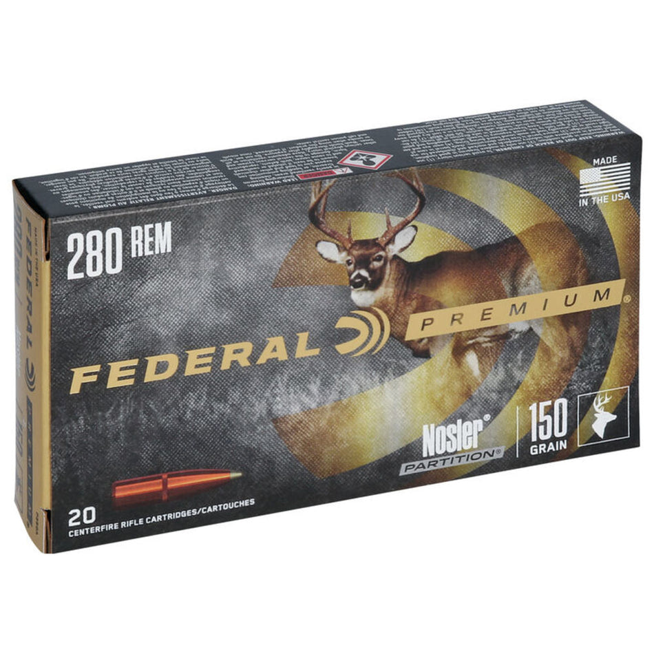 Federal Vital-Shok .280 Remington 150 Gr JSP