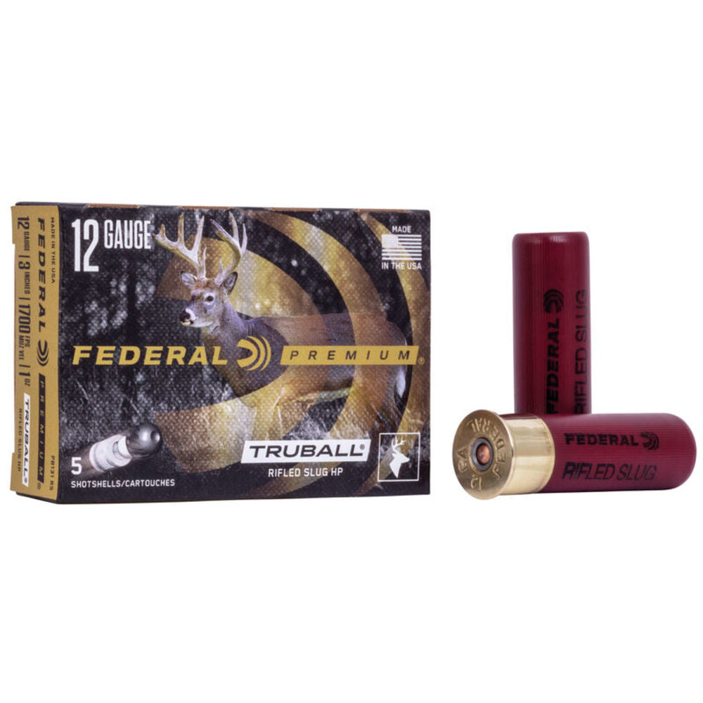 Federal Vital-Shok TruBall 12 Gauge 3" 1 oz Rifled Slug