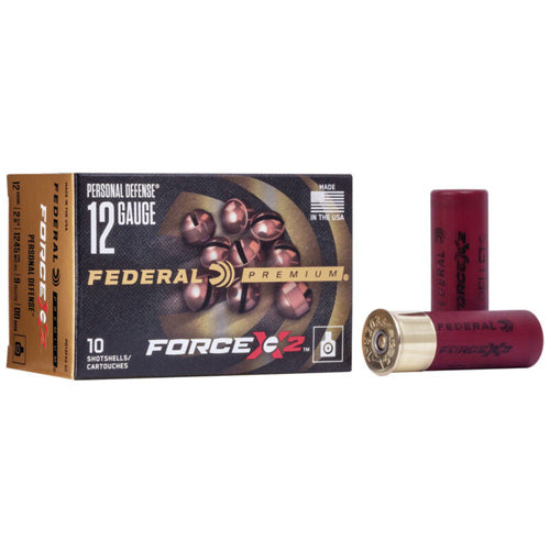 Federal Force X2 12 Gauge 2 3/4" #00 Buckshot