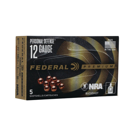 Federal Personal Defense 12 Gauge 2 3/4'' 9 Pellet #00 Buckshot