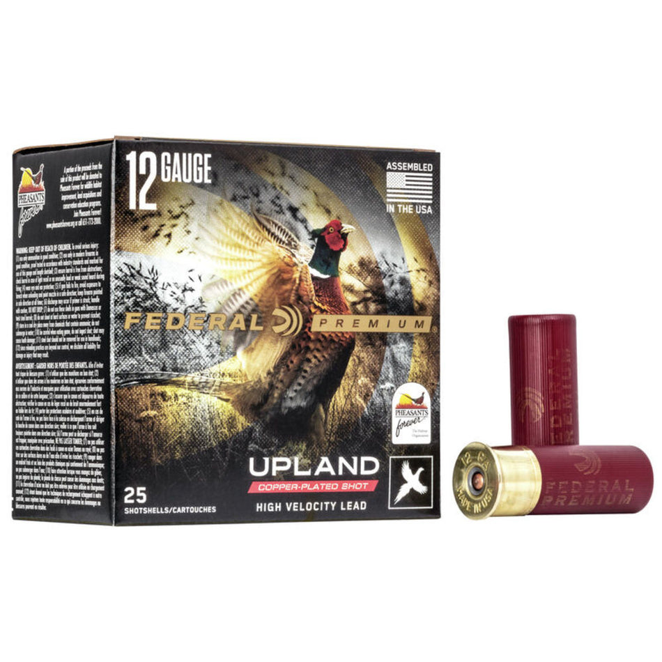 Federal PF1547.5 Premium Wing-Shok Pheasant Forever High Velocity 12 Gauge 2-3/4 1-1/4oz #7.5 1500 fps