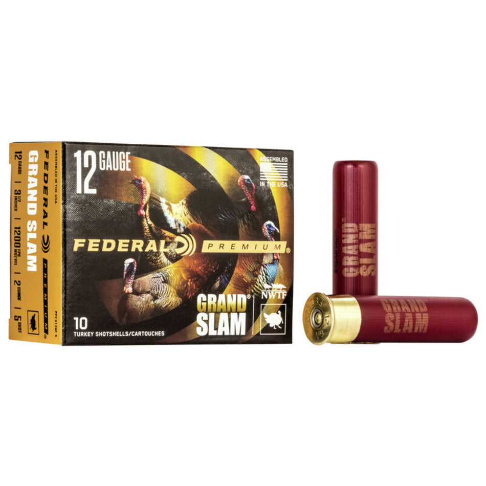 Federal Grand Slam 12 Gauge 3 1/2" 2 oz #5 Shot