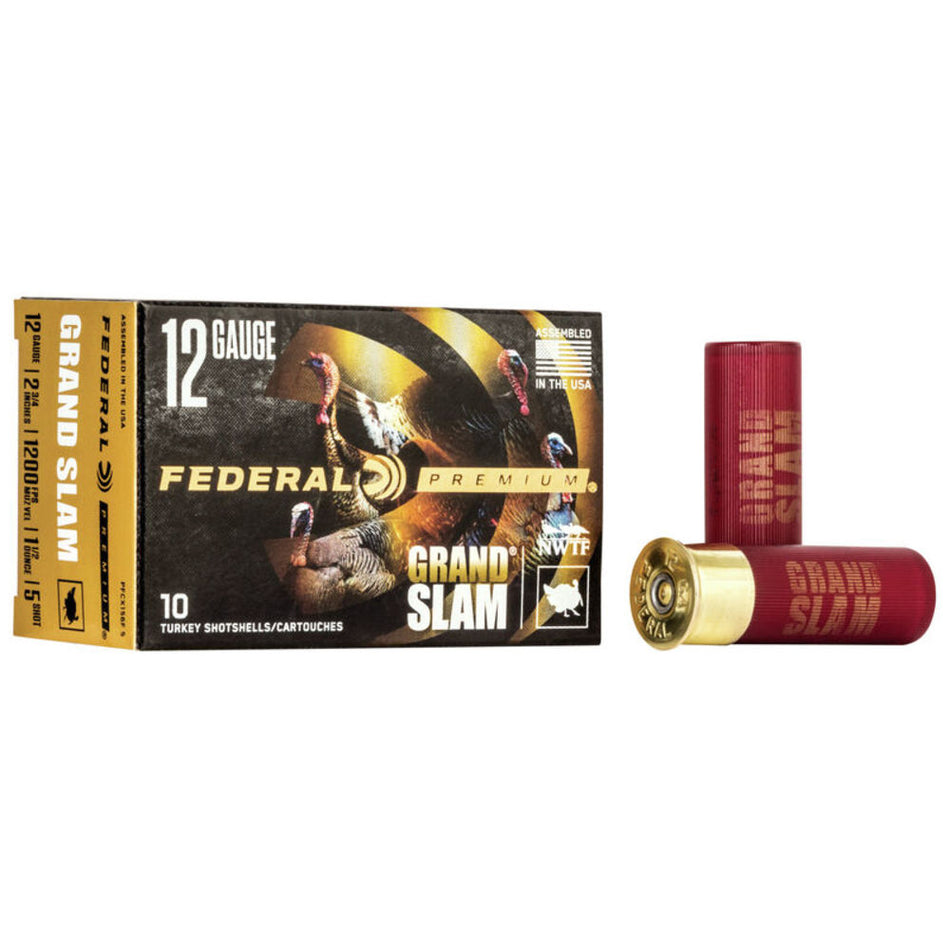 Federal Grand Slam 12 Gauge 2 3/4" 1 1/2 oz #5 Shot