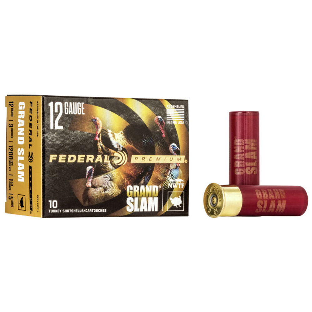 Federal Grand Slam 12 Gauge 3" 1 3/4 oz #5 Shot
