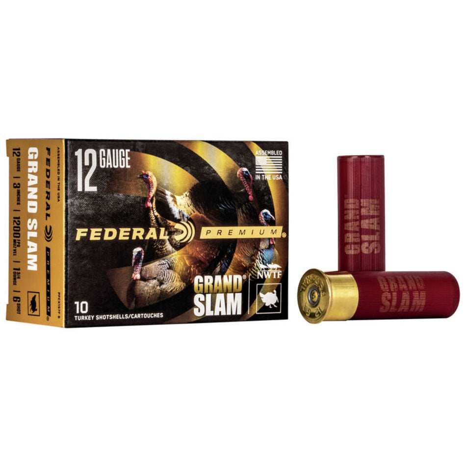 Federal Grand Slam 12 Gauge 3" 1 3/4 oz #6 Shot