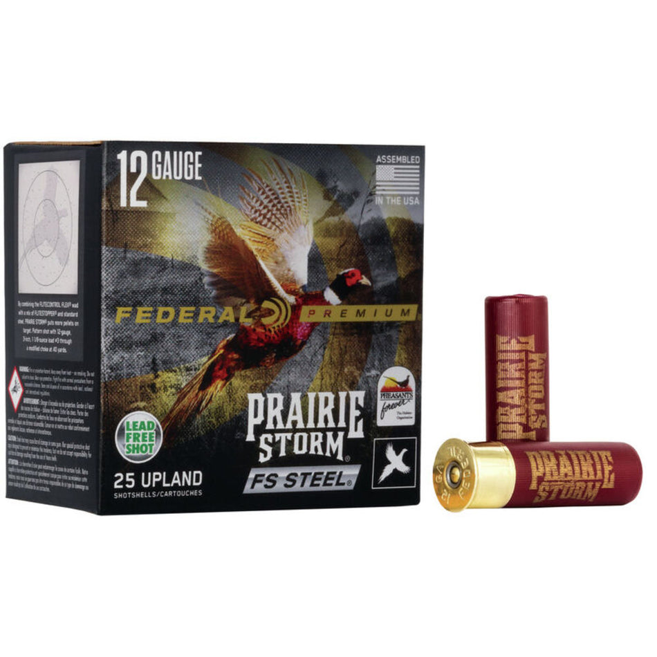 Federal Prairie Storm FS 12 Gauge 3" 1 1/8 oz #4 Shot