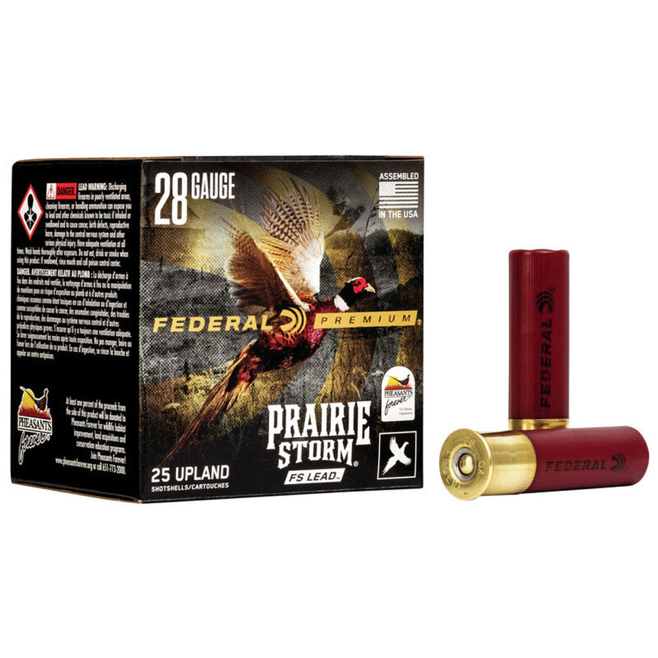 Federal Prairie Storm FS 28 Gauge 2 3/4" 13/16oz #6 Shot
