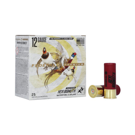 Federal PHBX1445 Premium HEVI-Bismuth 12 Gauge 2-3/4 1-1/4oz #5 1350 fps