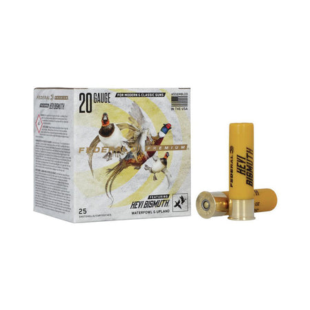 Federal PHBX2443 Premium HEVI-Bismuth 20 Gauge 3" 1-1/8oz #3 1350 fps