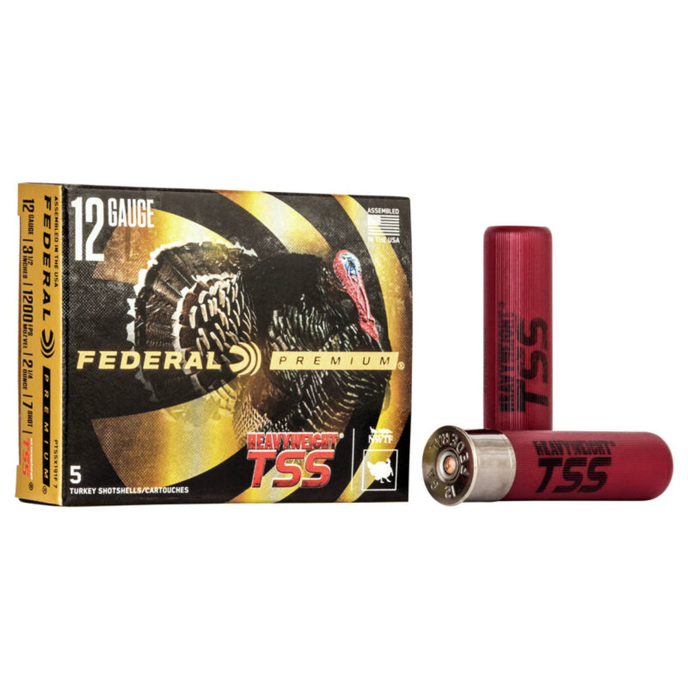 Federal Turkey Heavyweight TSS 12 Gauge 3 1/2" 2 1/4 oz #7 Shot