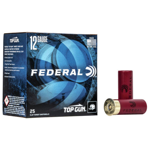 Federal Top Gun Target Load 12 Gauge 2 3/4" 1 1/8 oz #8 Shot