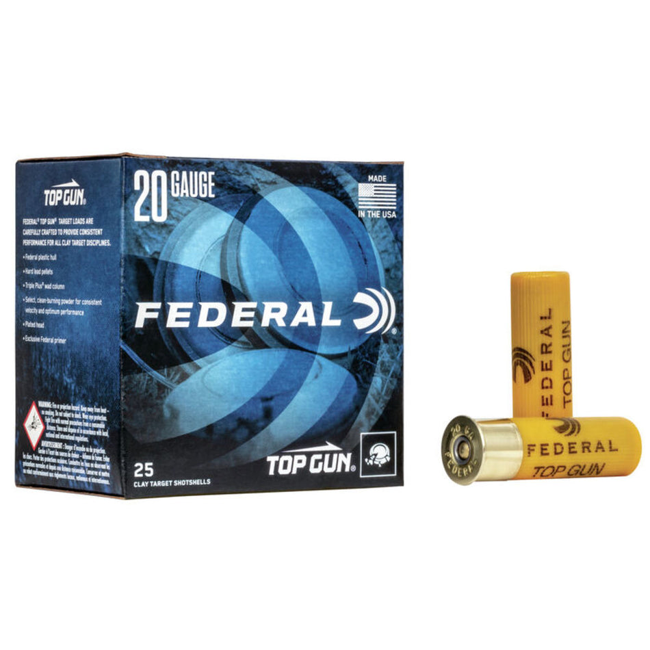 Federal Top Gun Target Load 20 Gauge 2.75'' 7/8 oz #9 Shot