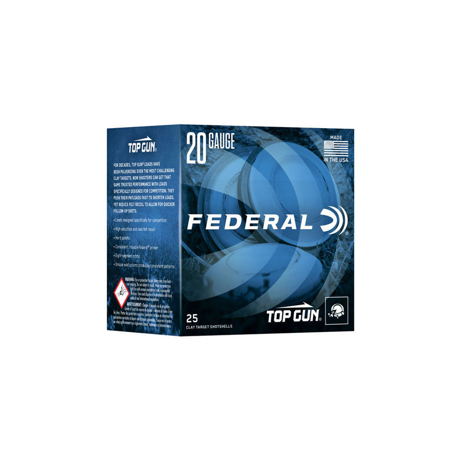 Federal Top Gun 20 Gauge 2.75'' 7/8 oz #7.5 Shot