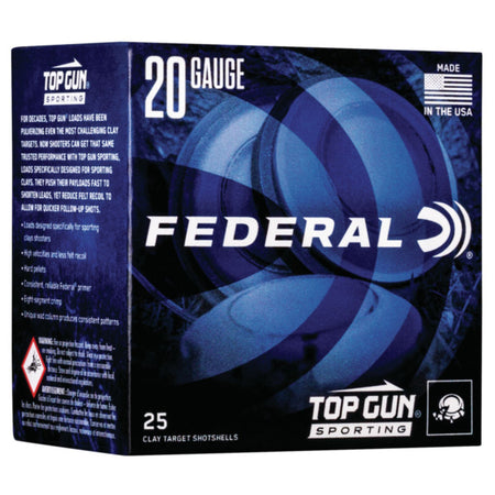 Federal Top Gun Sporting 20 Gauge 2.75'' 7/8 oz #8 Shot