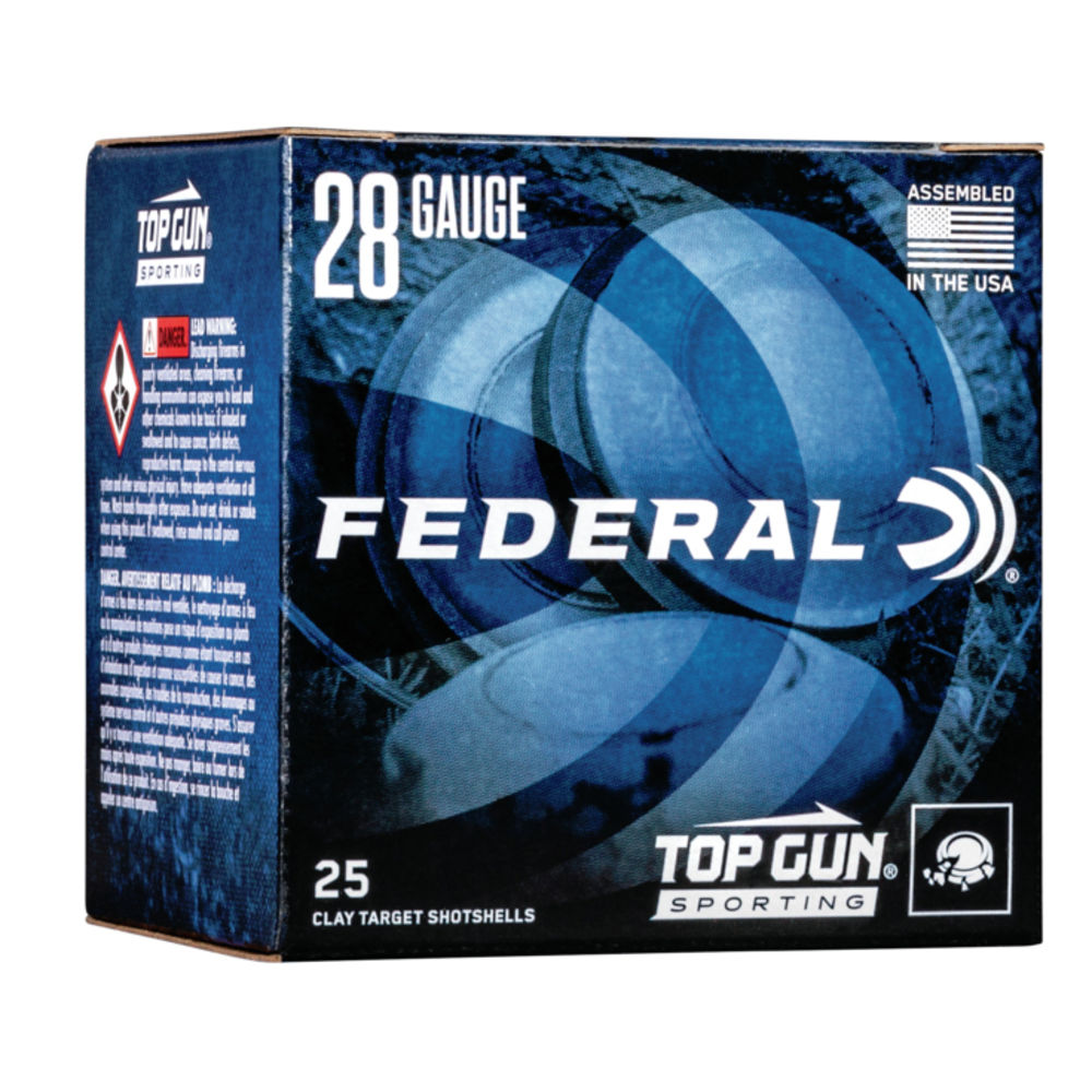 Federal Top Gun Sporting 28 Gauge 2 3/4" 3/4 oz #9 Shot