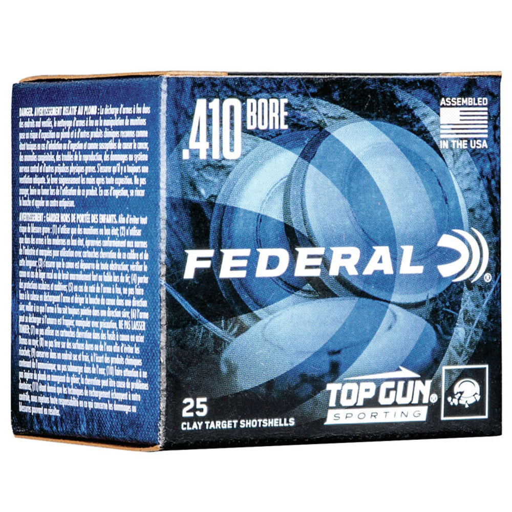 Federal Top Gun Sporting .410 Bore 2.5 in 1/2 oz #8