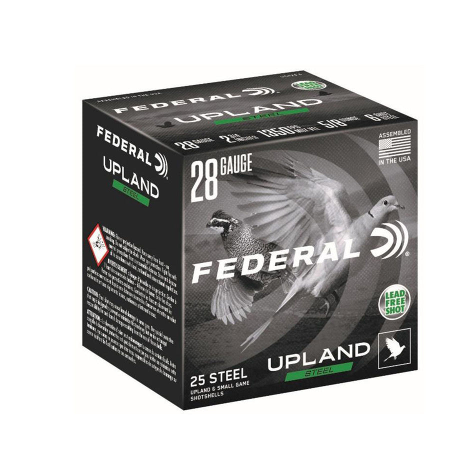 Federal Upland Field & Range 28 Gauge 2 3/4" 5/8 oz #6 Shot