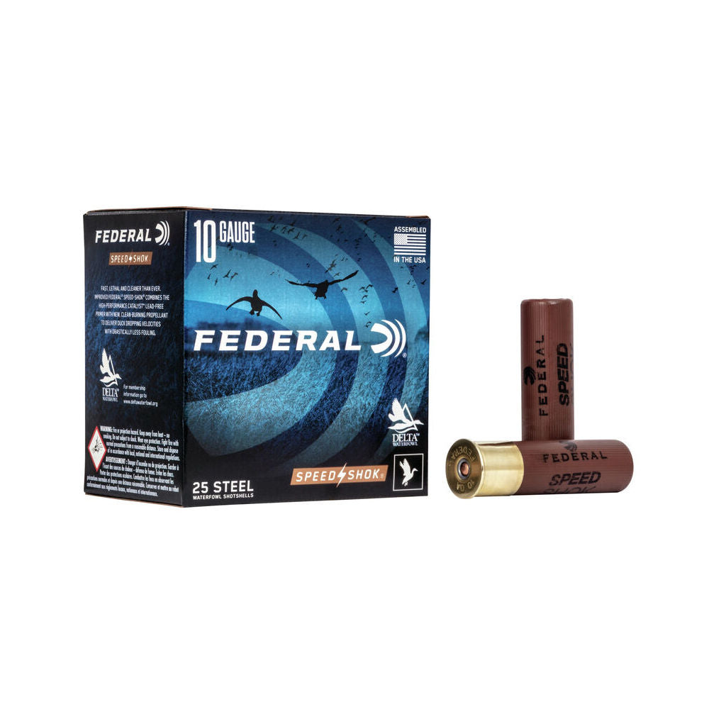 Federal Speed-Shok 10 Gauge 3.5" 1 1/2 oz BBB Shot