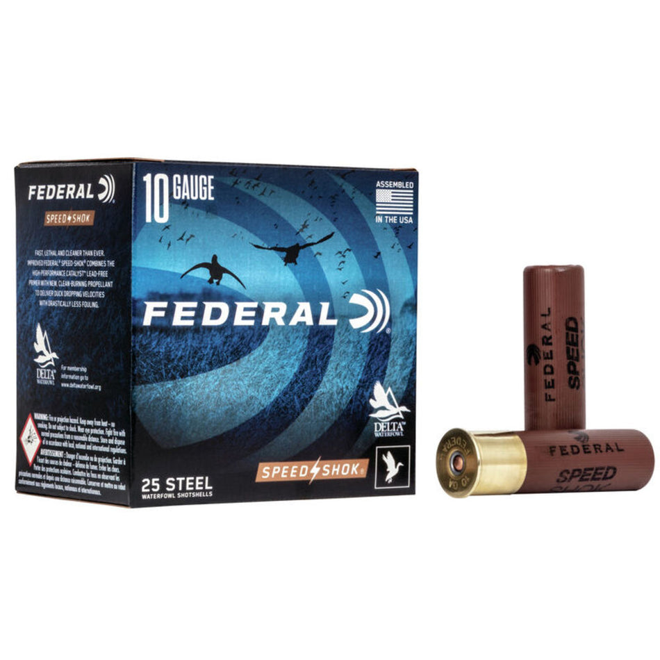 Federal WF107T Speed-Shok Waterfowl 10 Gauge 3-1/2 1-1/2oz #T 1450 fps