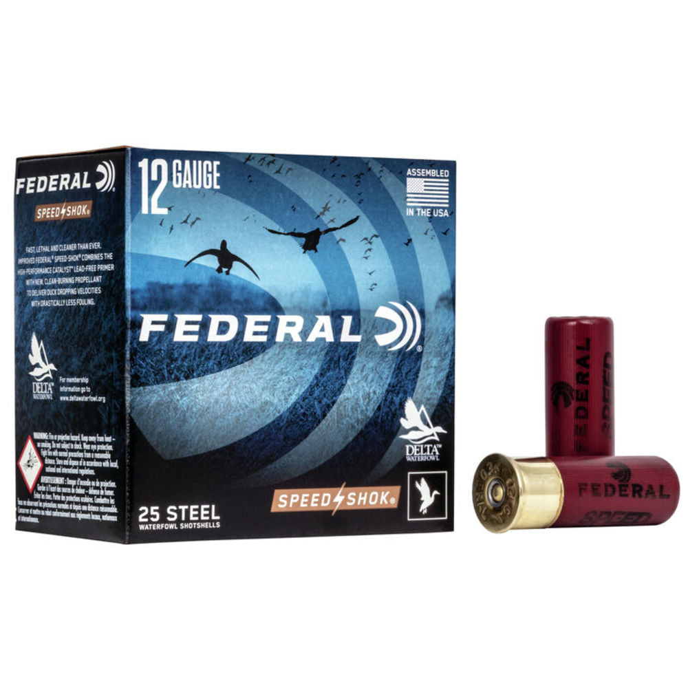 Federal WF1456 Speed-Shok Waterfowl 12 Gauge 2-3/4 1-1/8oz #6 1500 fps