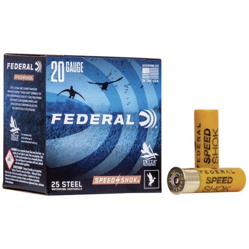 Federal WF2086 Speed-Shok Waterfowl 20 Gauge 2-3/4 3/4oz #6 1425 fps