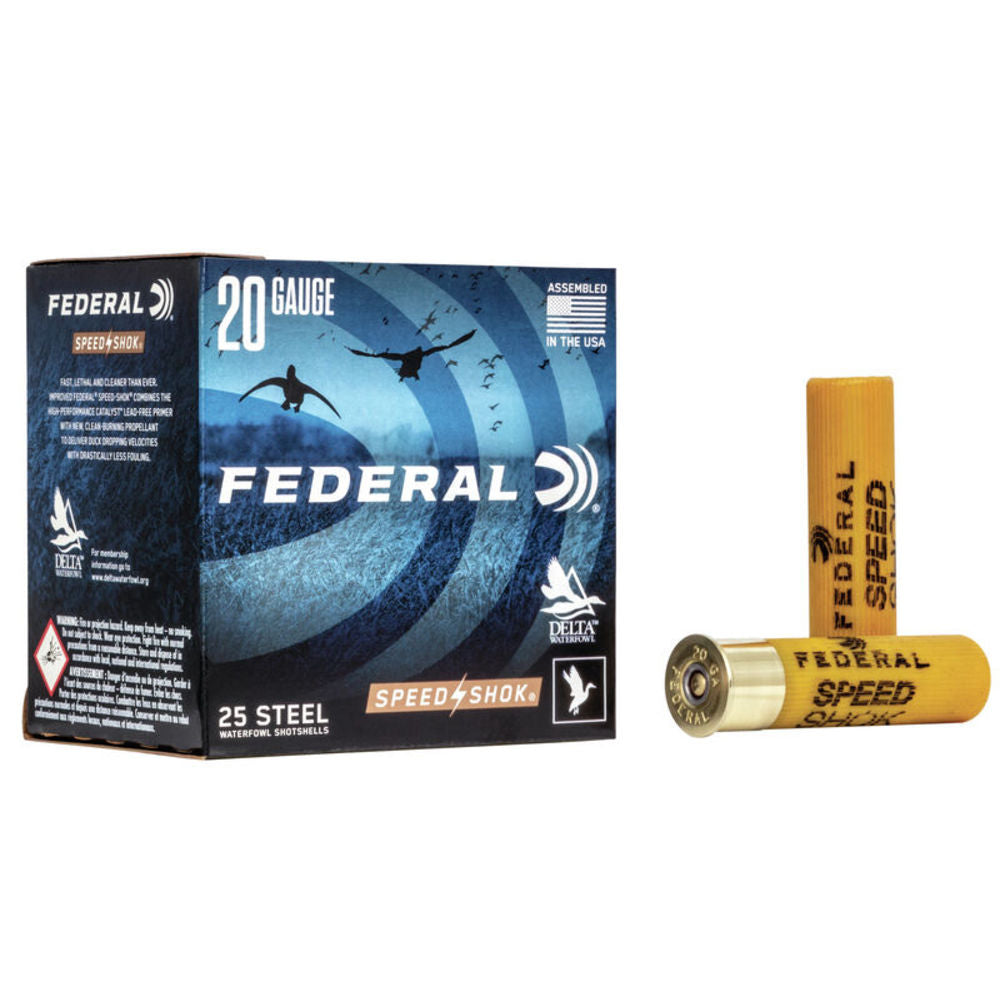 Federal Speed-Shok Waterfowl 20 Gauge 3" 7/8 oz #1 Shot
