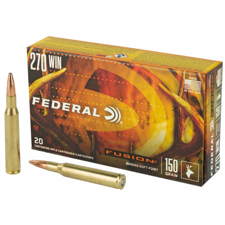 Federal .270 Winchester 150gr Fusion SP Ammo