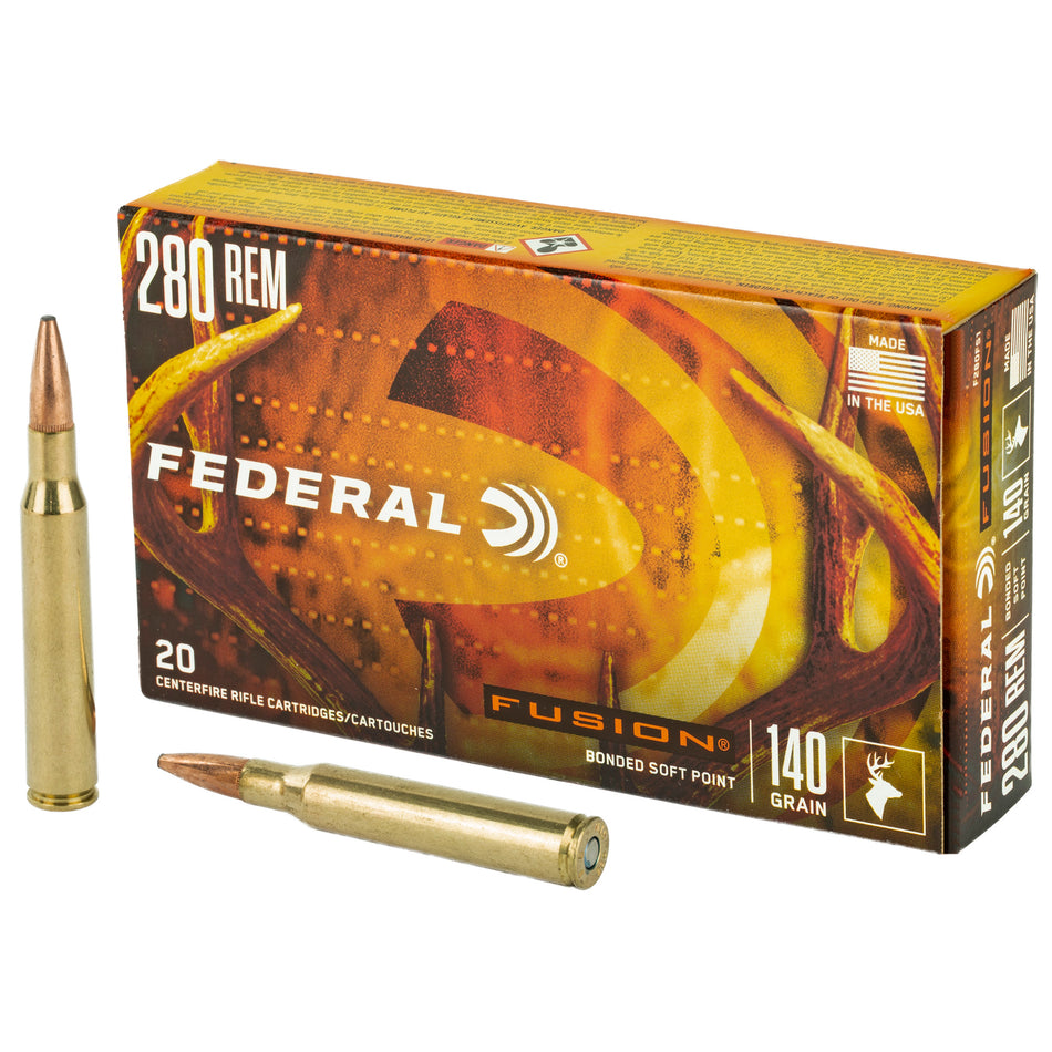 Federal .280 Remington Fusion 140gr BSP Ammo