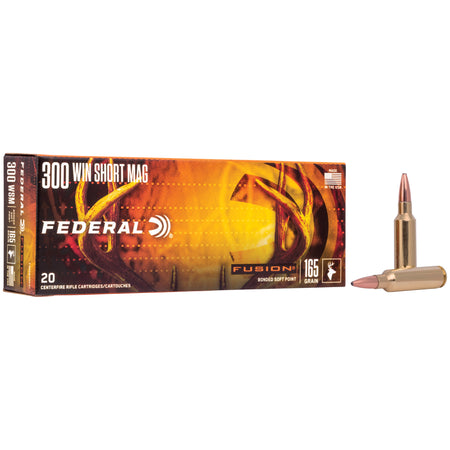Federal .300 WSM Fusion 165gr BSP Ammo