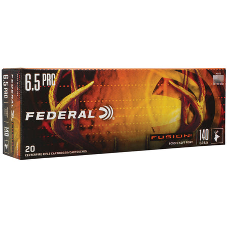 Federal 6.5 PRC 140gr Fusion SP Ammo