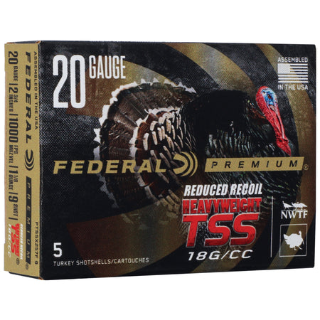 Federal Turkey Heavyweight TSS 20 Gauge 2 3/4" 1 1/8 oz #9 Shot