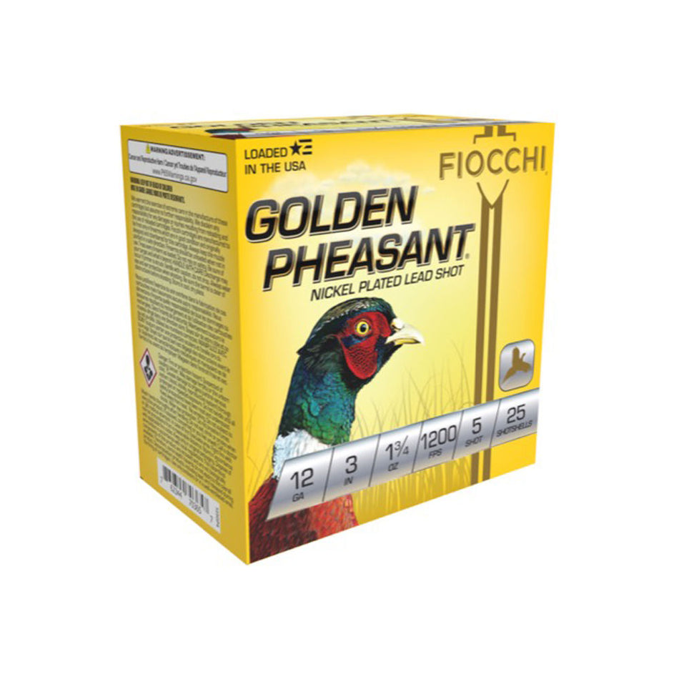 Fiocchi Golden Pheasant Extrema 12 Gauge 3" 1 3/4 oz #5 Shot