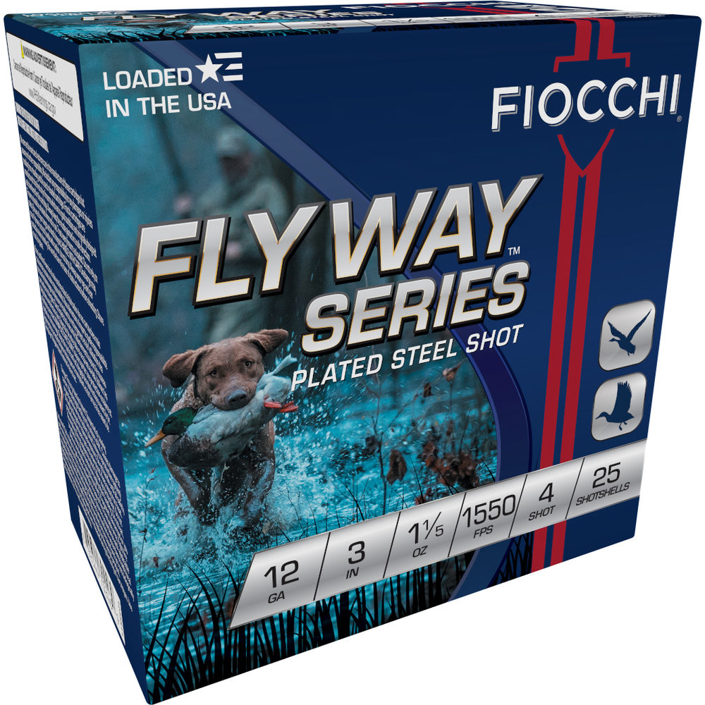 Fiocchi Flyway Waterfowl 12 Gauge 3" 1 1/5 oz #4 Shot